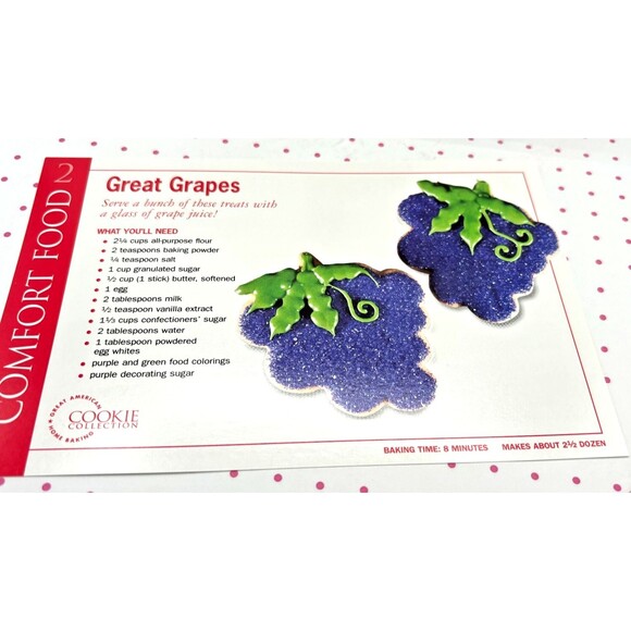 Great American Home Baking Cookie Collection Tin With Recipe Cards Templates EUC - Picture 13 of 16